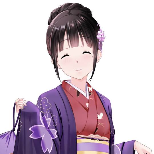 お正月, 千反田爱瑠, 京阿尼, 冰菓, 想要守护这个笑容, 和服, 氷菓1000users入り