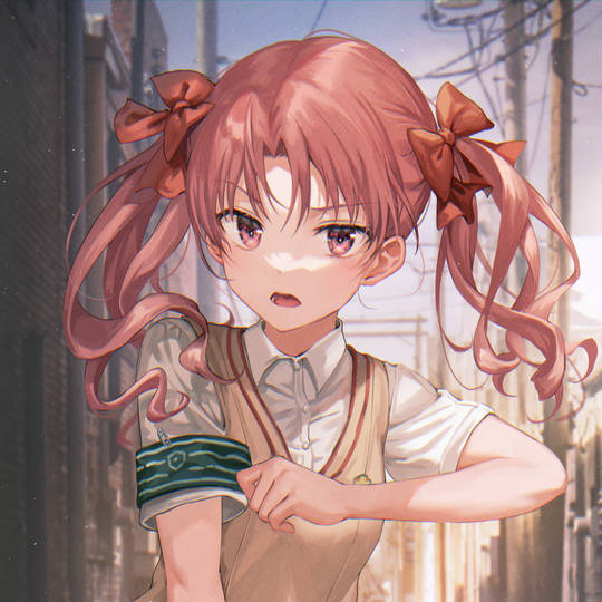 双马尾女孩pixiv头像图片