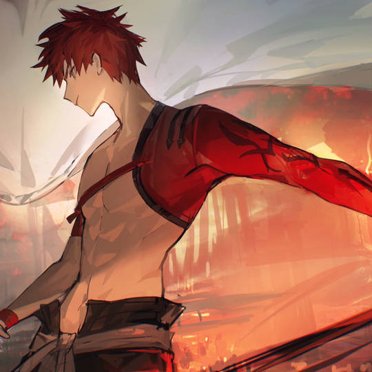 千子村正×咕哒子, Fate/GO1000users加入书籤, 逆光, 卫宫士郎, 千子村正图片