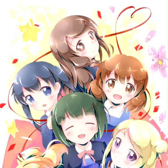 《黄金拼图》超可爱头像图片分享，轻百合喜剧