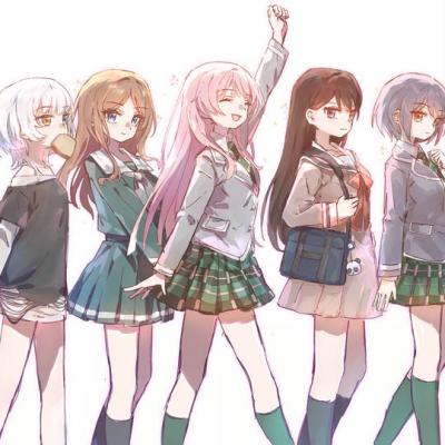 《BanG Dream! 》粉头发的千早爱音头像图片-萌图百科