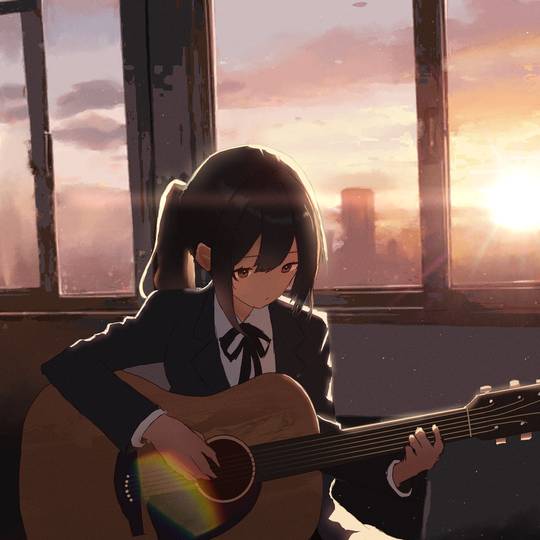 《轻音少女》中野梓超清可爱头像图片