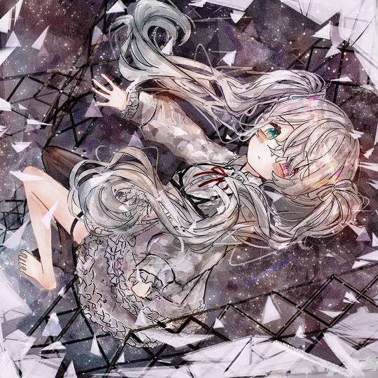 初音未来最新的P站自截头像图片，超爱MIKU