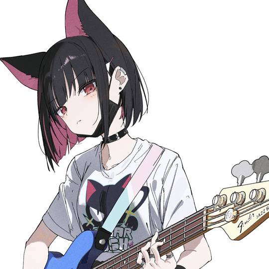 光环、猫耳、妹妹头~《蔚蓝档案》杏山千纱高清头像图片-萌图百科