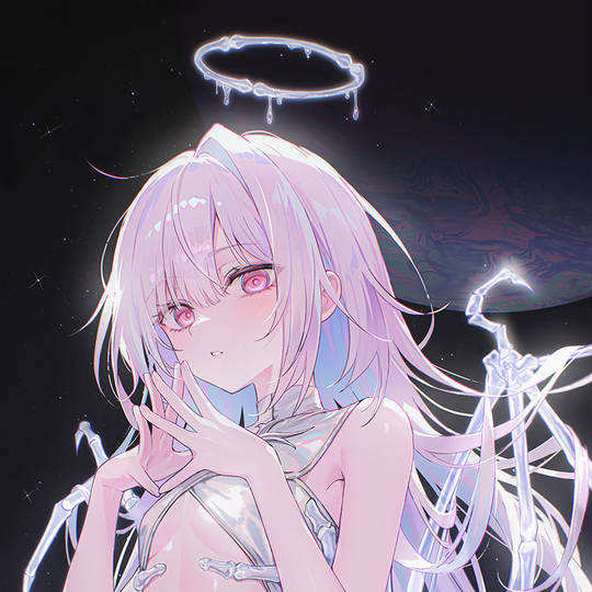 清新风的少女头像图片