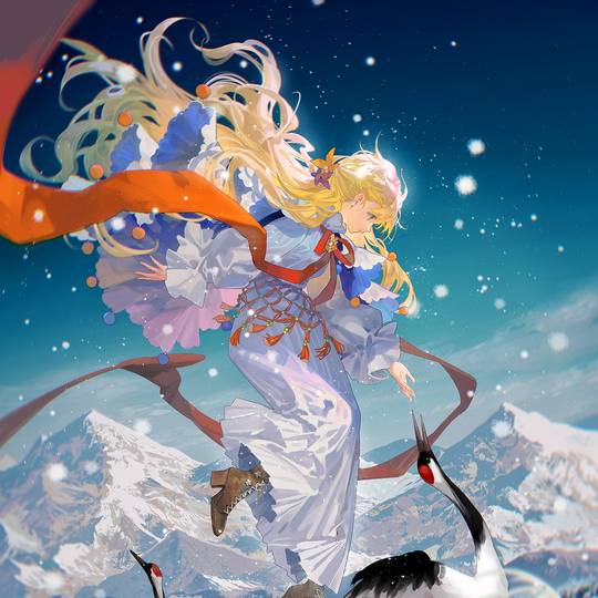 清新风的少女头像图片