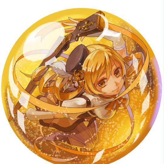 魔法少女小圆, 太美了, 品味优雅, 巴麻美, 黄色图片