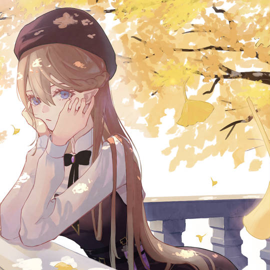 深靛《明日方舟》头像图片