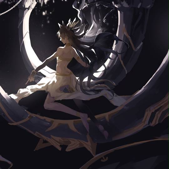 远坂凛, 原创, 女孩子, Fate/GrandOrder, 伊什塔尔（Fate）, fate/GO, fate, archer, Fate/GO1000users加入书籤