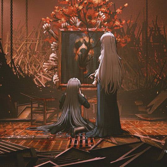 清新风的少女头像图片