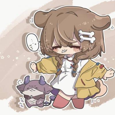 hololive小狗娘戌神沁音可爱头像图片-萌图百科