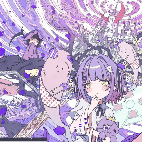 紫宫露娜, 卡哇伊, VTuber, 虚拟主播图片