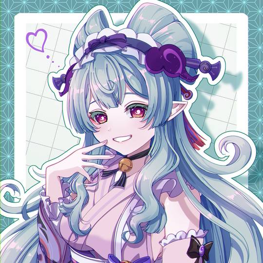 梦见月瑞希, 女孩, illustration, GenshinImpact, 原神图片