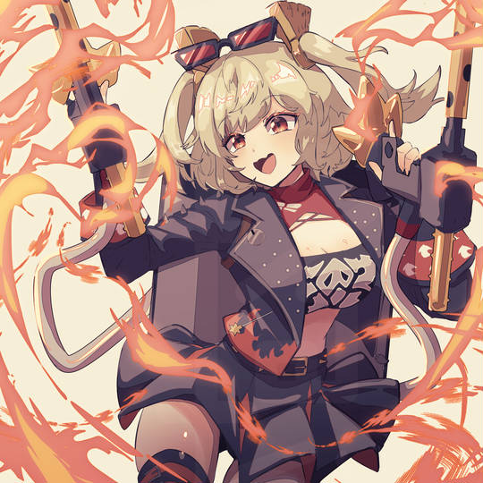 《绝区零》中的S级火属性柏妮思·怀特头像图