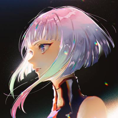 《赛博朋克：边缘行者》头像图片，露西不疯没意思-萌图百科