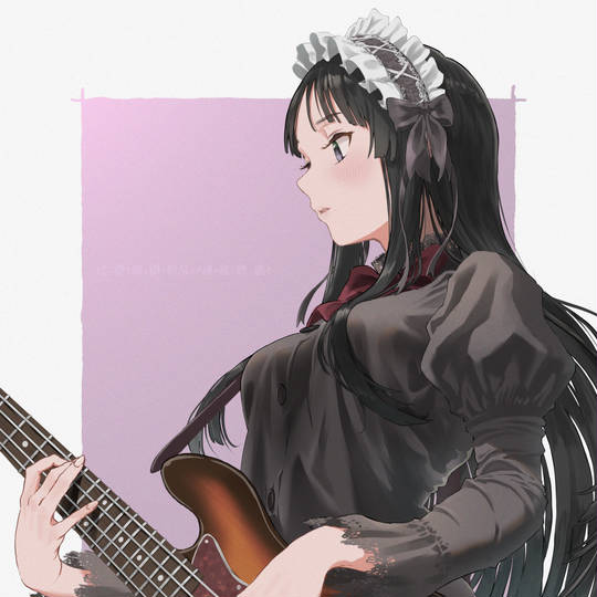 轻音少女, 秋山澪, 日笠陽子, 吉他, 轻音少女1000收藏, ギター少女