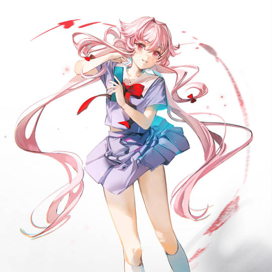 我妻由乃, 未来日記