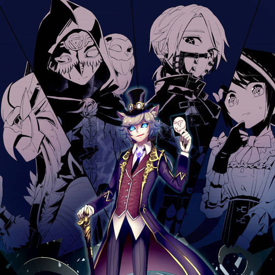 《第五人格》人气角色头像图片，荒诞哥特画风