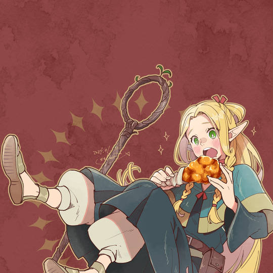 Marcille, 迷宫饭, Marcille Donato, 迷宫饭500收藏, いっぱい食べる君が好き