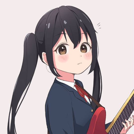 《轻音少女》轻百合头像图片