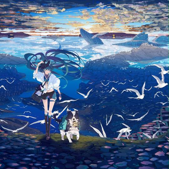 初音未来MIKU可爱头像图片，一起看看吧-萌图百科