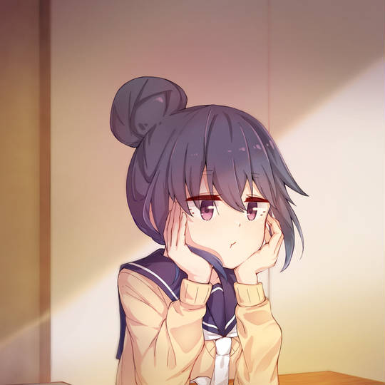 キャンプ行きてぇ, 女孩子, 女高中生, 少女, 水手服, 制服, しまりん, 志摩凛, ゆるキャンΔ, Laid-Back Camp
