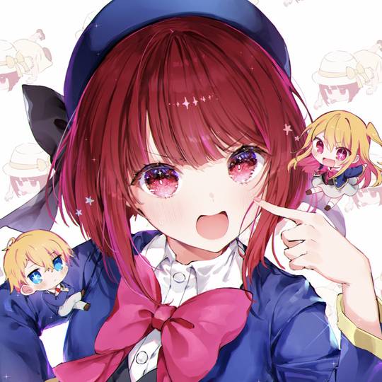 女孩子, 少女, 我推的孩子, 有馬かな, 重曹ちゃん, 赤髪, 我推的孩子10000收藏, 星野ルビー, 星野アクア