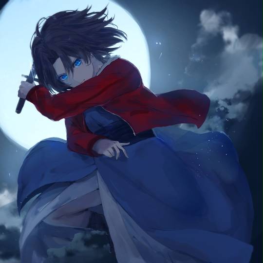 空之境界, 两仪式, TYPE-MOON, CLIPSTUDIOPAINT, 空之境界1000收藏