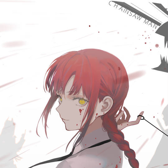 玛奇玛, braid, Chainsaw Man, Denji/Makima, Makima/Denji, 电锯人5000收藏