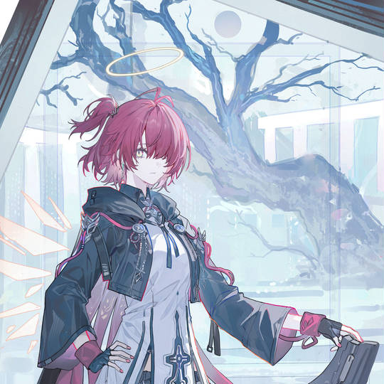 红头发, 能天使, Arknights, 明日方舟图片