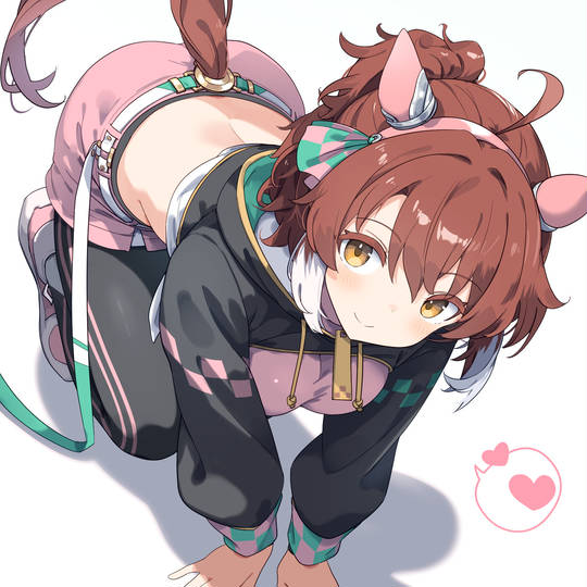 《赛马娘Pretty Derby》烈焰快驹自截头像图片