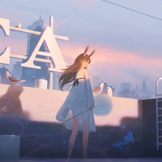 图片[4]-兔子耳朵（Rabbit）可爱女孩头像图片，独美的气质-萌图百科