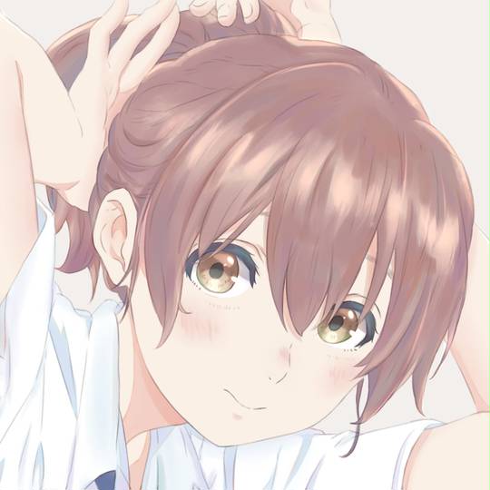 临摹, 声之形, 西宫硝子, 西宮硝子, 声之形1000收藏, 惚れてまうやろー!!, かわええ