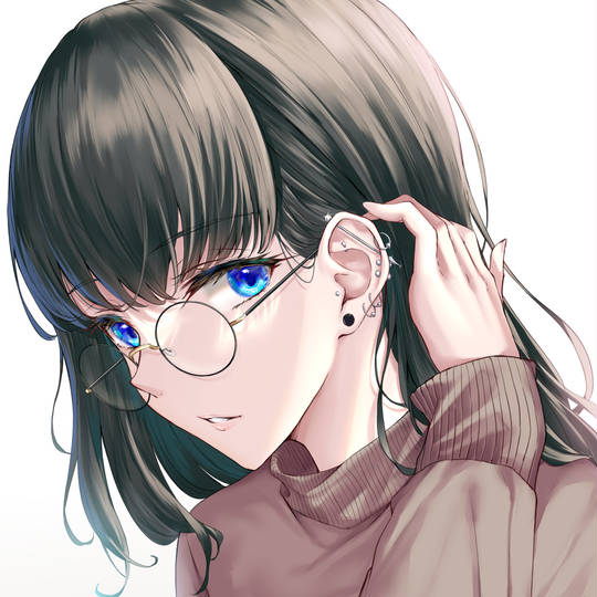 图片[14]-青春系少女的多样色彩，风格各异的头像图片推荐-萌图百科