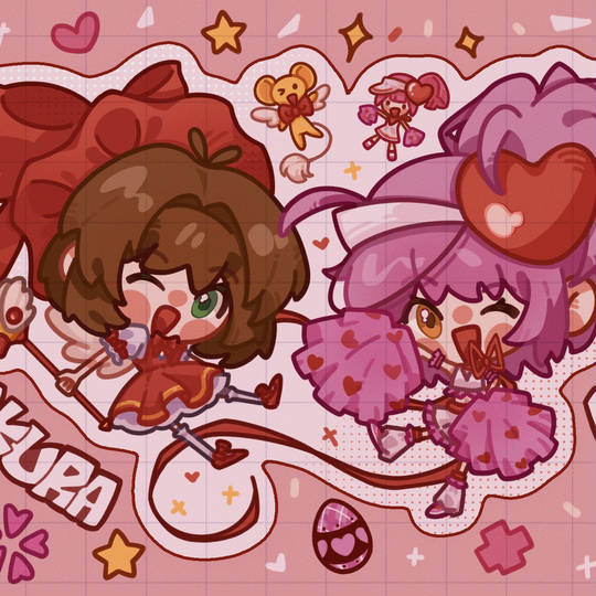 《魔卡少女樱》最新的P站自截头像图片