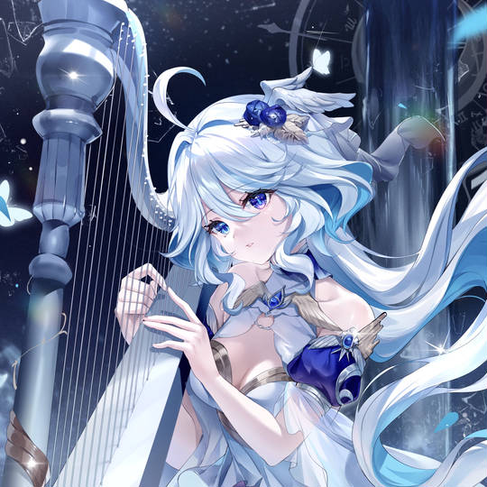 GenshinImpact, 原神, 小女孩, Furina, Elegant图片