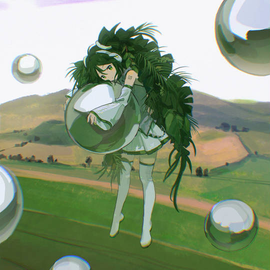 初音未来超高清头像图片