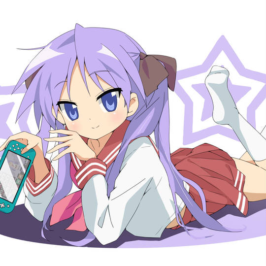 柊镜, 幸运星, らき☆すた1000users入り, 水手服