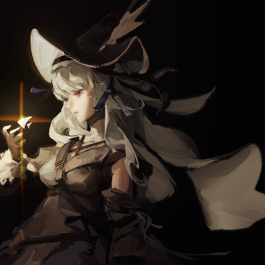归溟幽灵鲨《明日方舟》头像图片