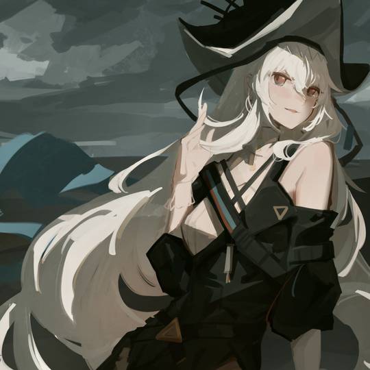 归溟幽灵鲨《明日方舟》头像图片