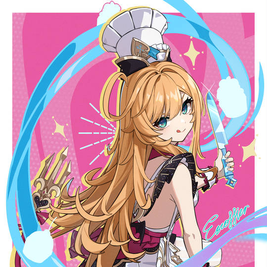 小女孩, 原神, 爱可菲, Escoffier, GenshinImpact图片