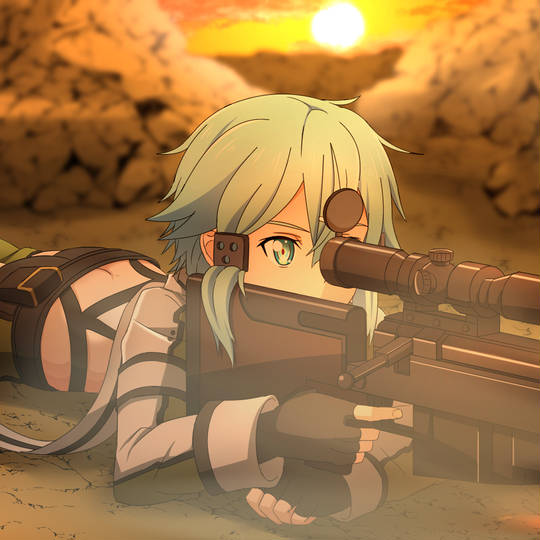 刀剑神域, Sinon, 朝田诗乃, シノン生诞祭, 诗乃图片