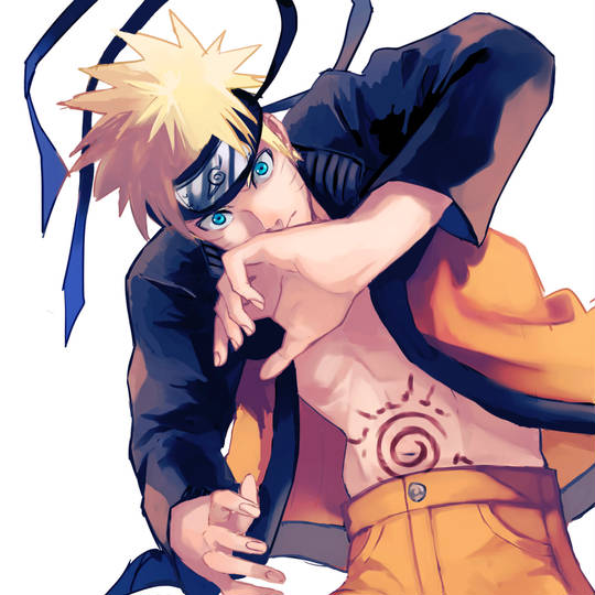 图片[7]-漩涡鸣人（Uzumaki Naruto）火影忍者头像图片，火影波风水门的儿子-萌图百科