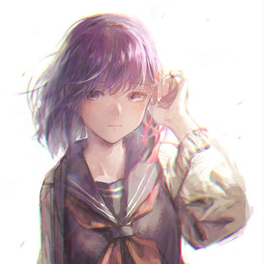 Fate/staynight, 间桐樱, Fate, Heaven's_Feel, fate 1000收藏, 黑色水手服, 水手服, Fate5000users入り