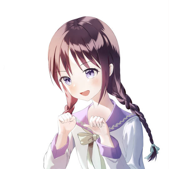 制服, 编织, 天野远子, 文学少女, 可爱图片