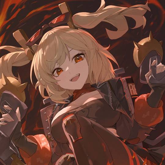 《绝区零》中的S级火属性柏妮思·怀特头像图