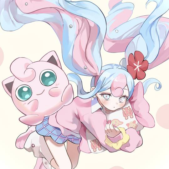 胖丁（Jigglypuff）气球宝可梦头像图片