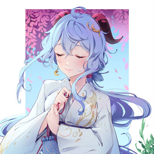 《原神》甘雨头像图片