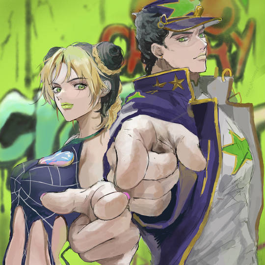 《JOJO的奇妙冒险》空条承太郎超帅肌肉头像图片-萌图百科