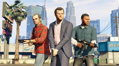《GTA5》三位主演罕见同框 喊话R星能够再次出演《GTA6》-萌图百科